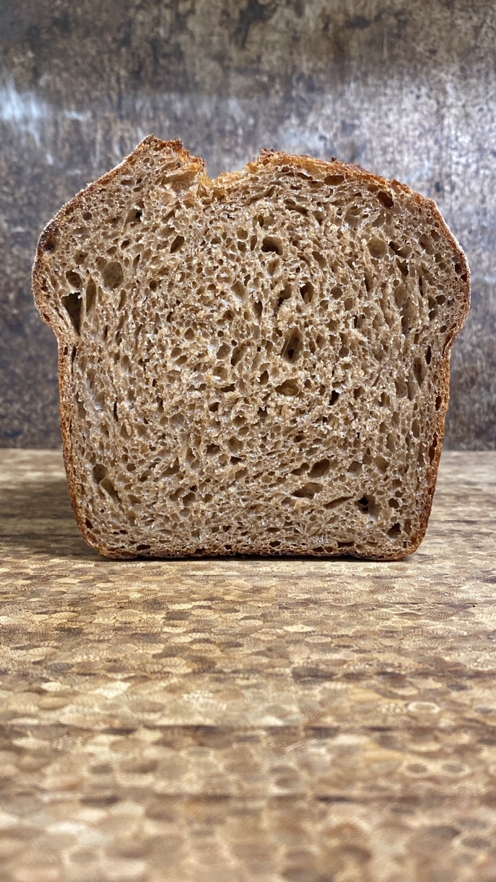 unsliced sourdough bread